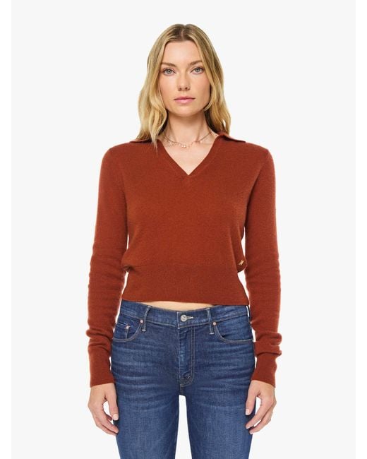 ÉTERNE Red Vance Sweater Rust