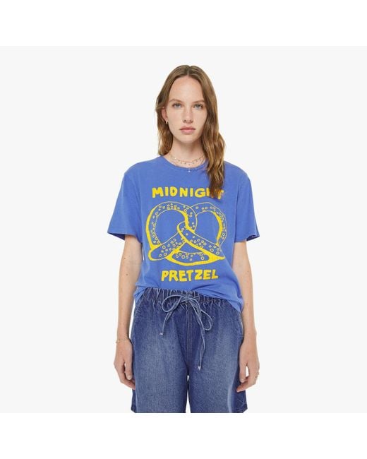 Mother Blue The Rowdy Midnight Pretzel T-Shirt