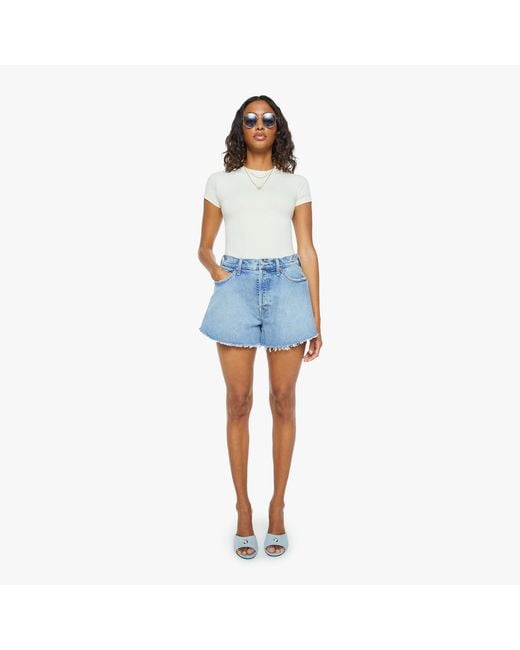 Mother Blue The Flutter Shorts Fray I Confess