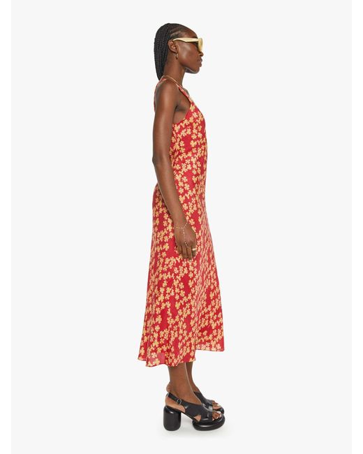 Alix Of Bohemia Red Adele Dress Clover