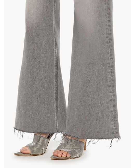 Mother White The Doozy Sneak Fray Catch Me Outside Jeans