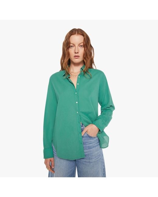 Xirena Green Beau Shirt Mint Leaf