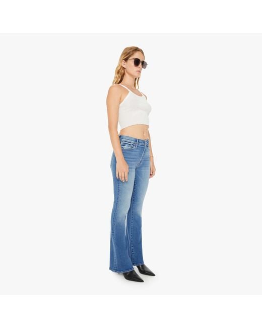 Mother Blue Petites The Lil' Weekender Layover Jeans