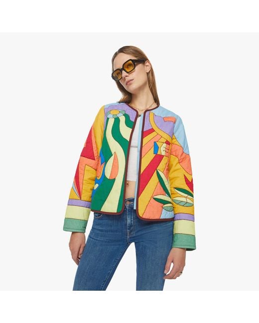 Mother White The On-the-fringe Jacket