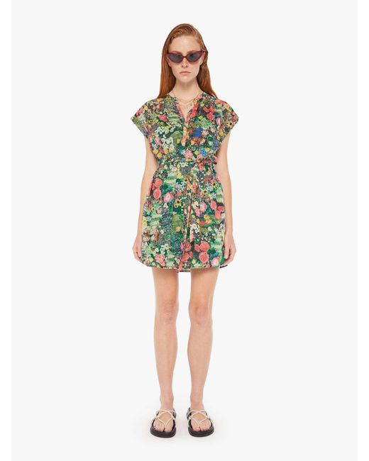 Mother Green The Slow Ride Shirt Dress Pretty As A Picture