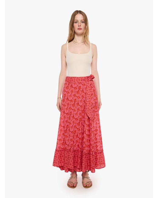 Xirena Red Janey Skirt Ruby Shell