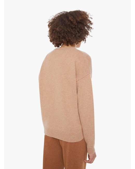 SPRWMN Natural Heart Logo Sweatshirt Almondine