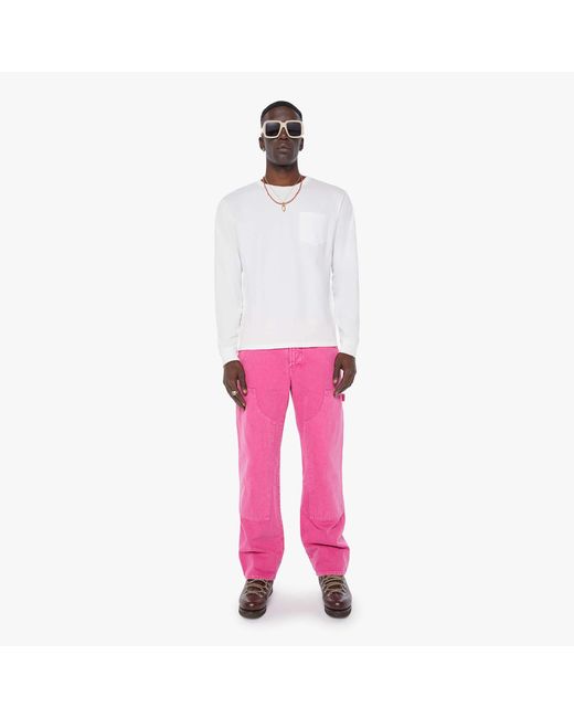 Mother Pink The Big Shot Carpenter Hair Of Dog Jeans for men