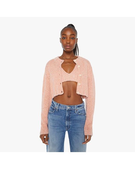 Long peach cardigan clearance