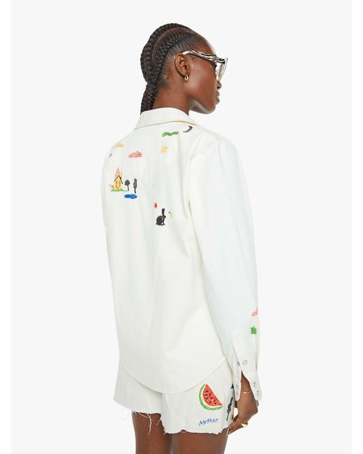 Mother White All My Exes No Rainbows Without Rain Shirt