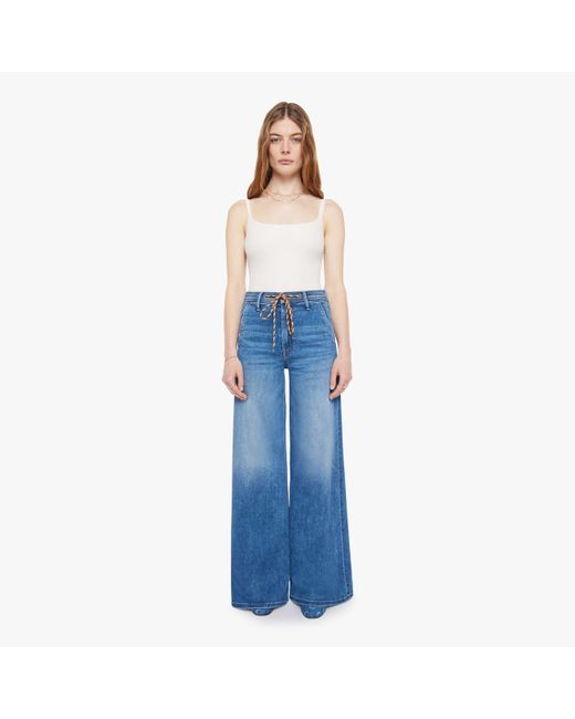 Mother Blue The Drawn Undercover Prep Sneak Fuzzy Wuzzy Was A Bear Jeans