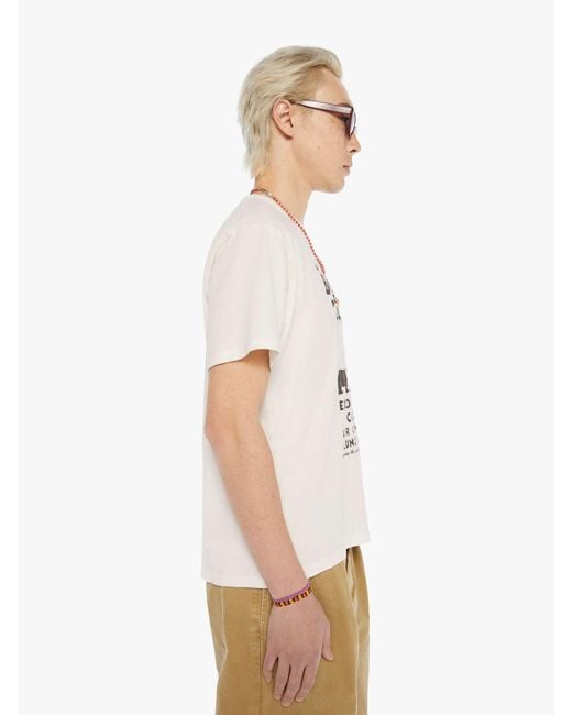 Mother White The Lowdown Bearly There T-Shirt