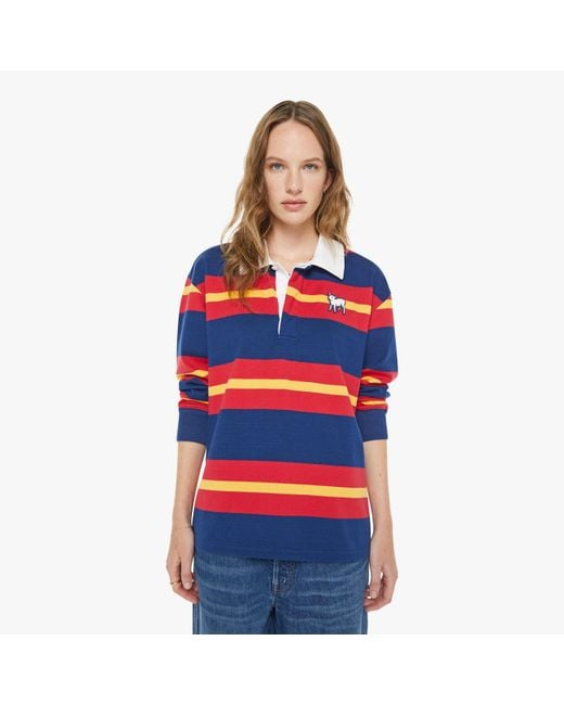 Mother Blue The L/S Huddle Going Distance Shirt