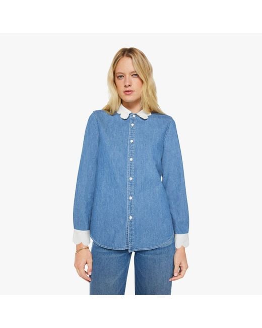 Mother Blue The Frilly Foxy Boxy Shirt Story So Far