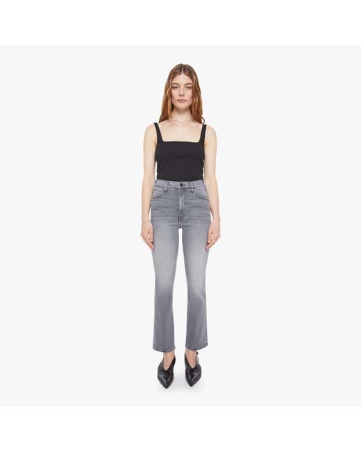 Mother Blue The Hustler Ankle Escape Goat Jeans