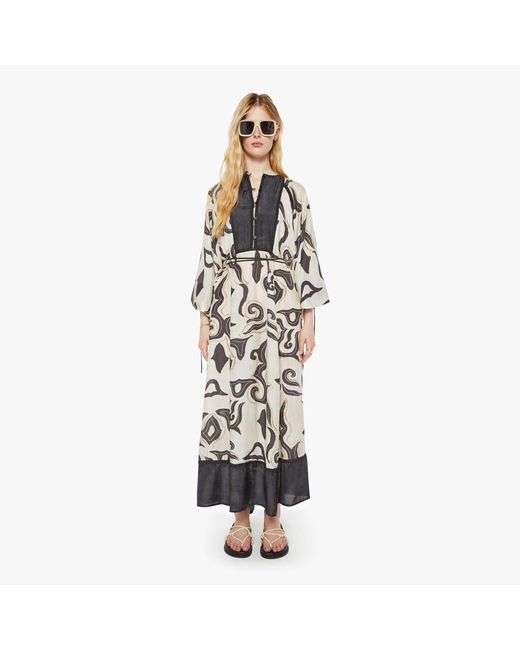 Maria Cher White Joseph Long Dress Alvarado