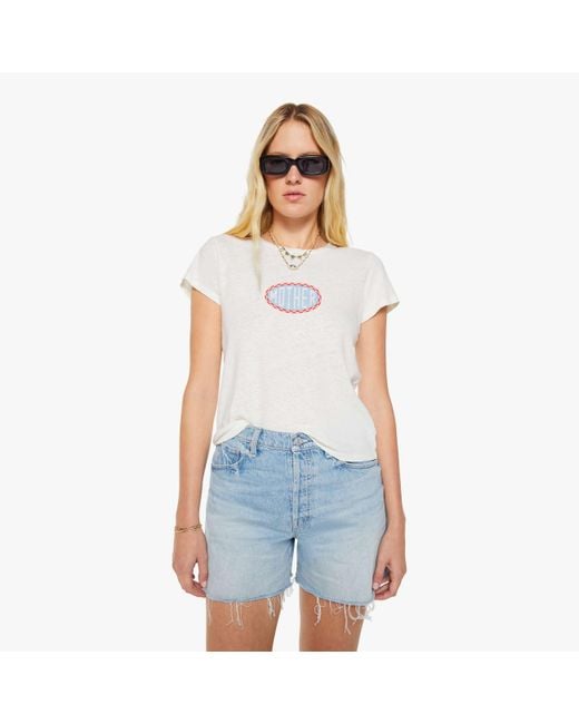 Mother White The Lil Sinful Patch T-Shirt