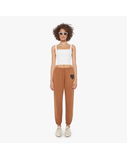 SPRWMN White Heart Sweatpants Ginger