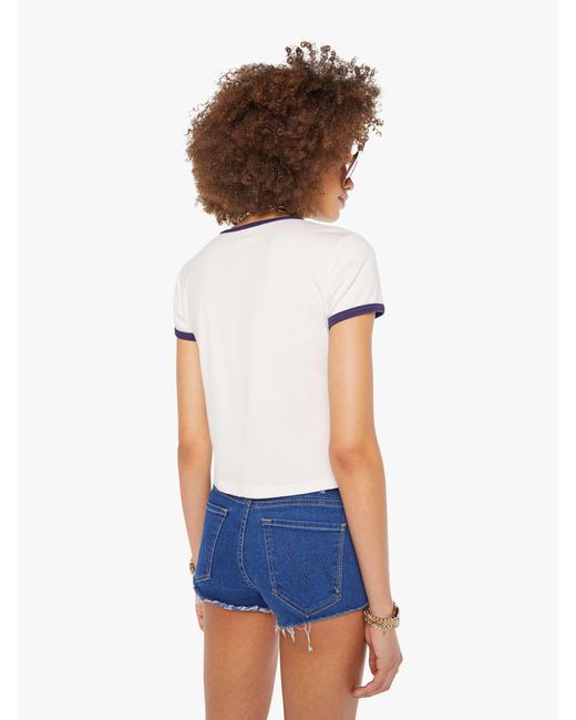Mother White The Itty Bitty Ringer Still Behind Hustle T-Shirt