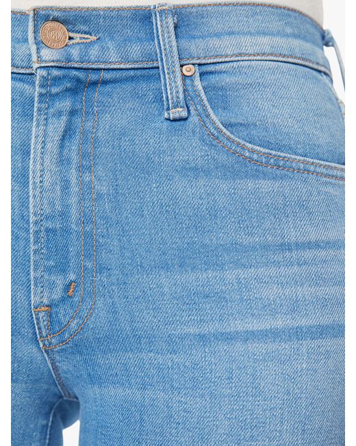 Mother The Outsider Sneak Going Dutch Jeans in Blue | Lyst