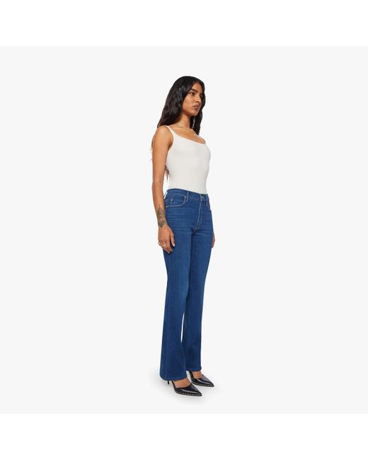 Mother Blue Petites The Lil Runaway Pinkies Up! Jeans