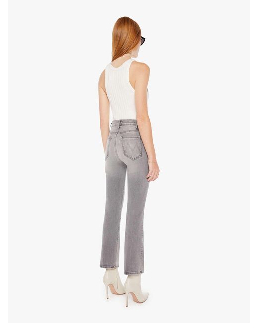 Mother White The Hustler Ankle Barely There Jeans