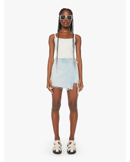 White wrap skirt xl cheap