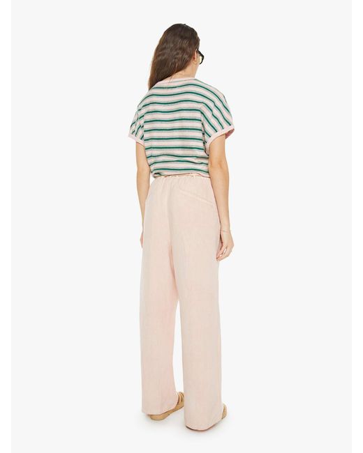 Dr. Collectors Green P73 Flare Pleated Pants Rose