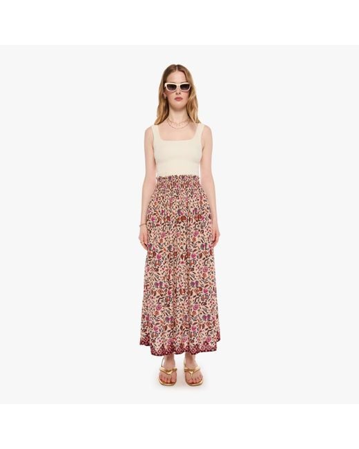 Natalie Martin White Bella Skirt Wildflower Spice