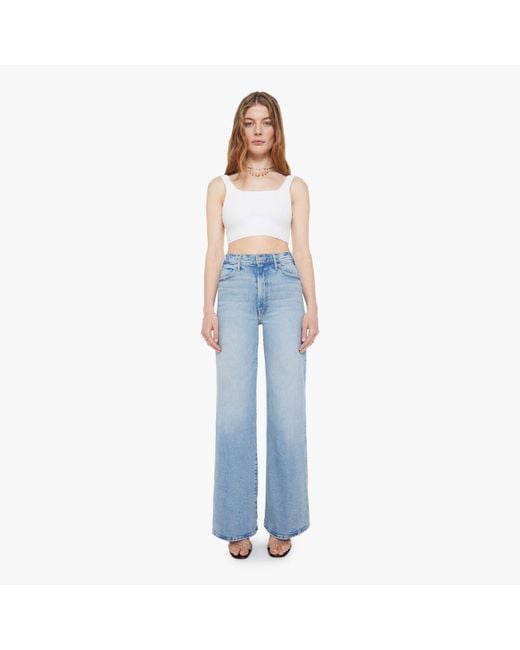 Mother Blue The Hustler Roller Sneak I Confess Jeans