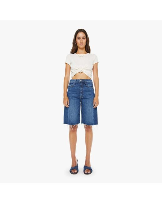 Mother Blue The Half-Pipe Bermuda Fray Did You Bring Me Anything? Jeans