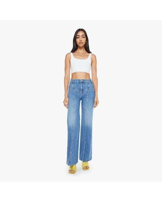 Mother Blue The Sunny Hustler Roller Sneak Boogie Down Jeans