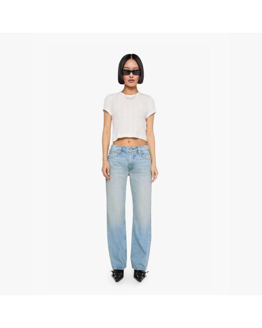 Mother Blue Petites The Lil Reifler Daydreamer Jeans