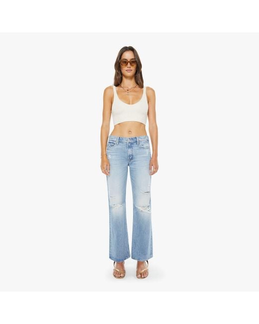Mother Blue The Bookie Nerdy Fafo Jeans