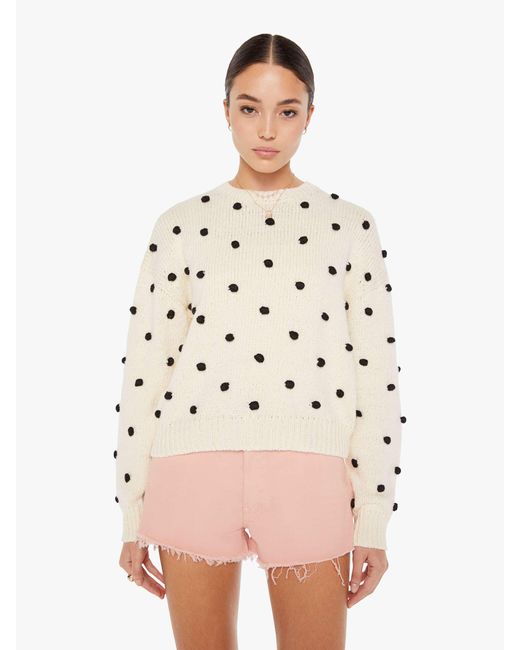 Mother Pink The Jumper Dot Your Eyes Sweater