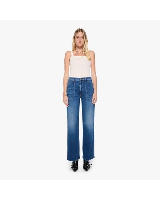 Mother Blue The Patch Maven Sneak Spare Me Drama Jeans
