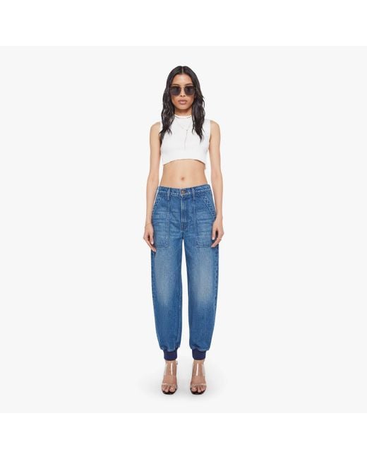 Mother Blue Snacks! The Peeler Jogger Ankle Bake Sale Pants