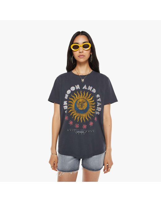 Mother Blue The Rowdy Sun, Moon, And Stars T-Shirt