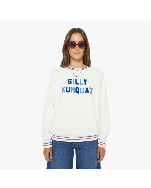 Mother White The Big Sport Silly Kumquat Shirt