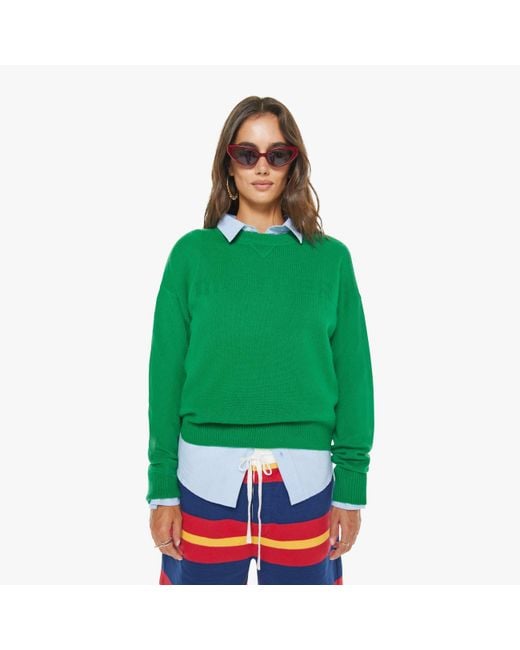 Mother Green Logo Jumper Sweater