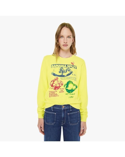 Mother Yellow The Camper Banana Split Shirt