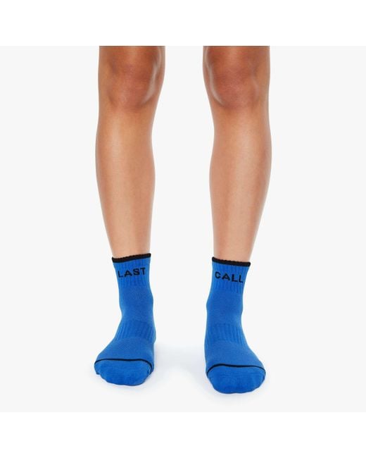Mother Blue Baby Steps Ankle Last Call Socks
