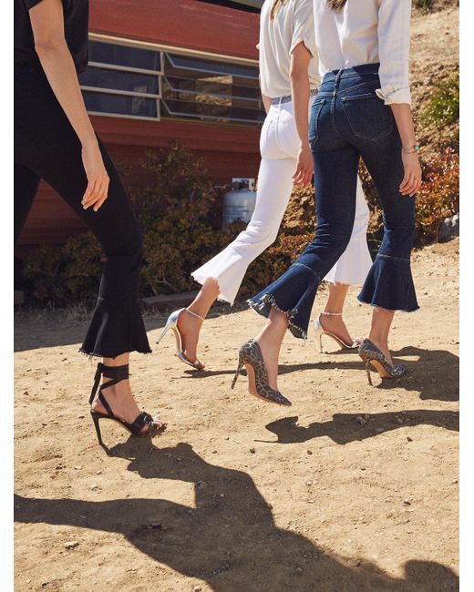 Mother Denim Cha Cha Fray in White | Lyst