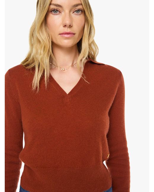 ÉTERNE Red Vance Sweater Rust