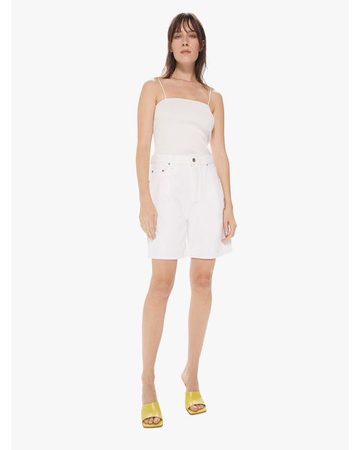 Mother White Snacks! The Pleated Fun Dip Short