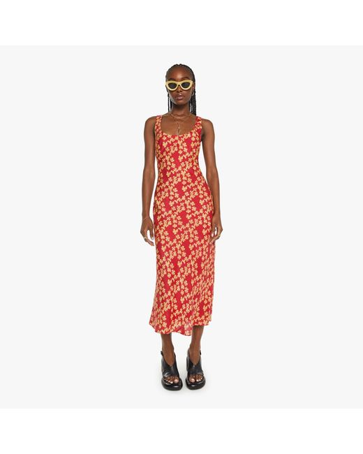 Alix Of Bohemia Red Adele Dress Clover