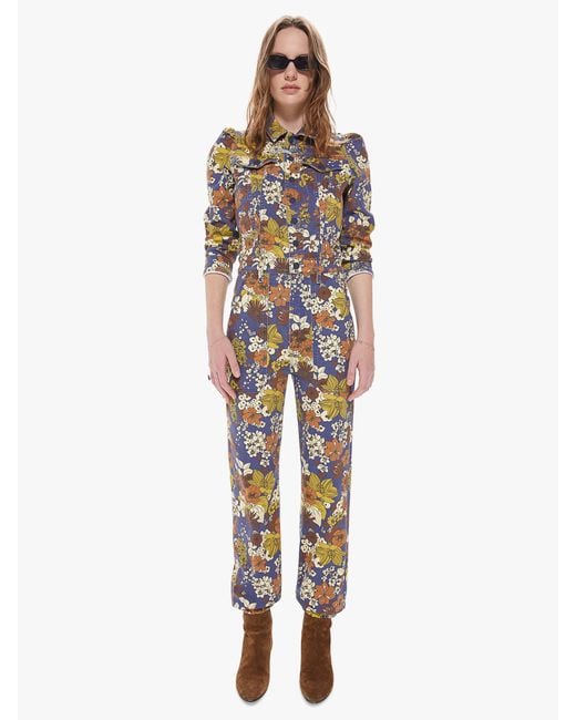 Mother Multicolor The Puffy Wrapper Jumpsuit