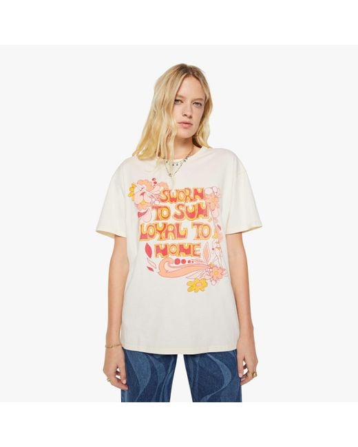 Mother White The Sleep-Over Sworn To Sun T-Shirt