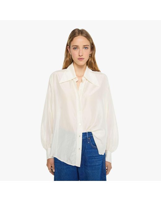 Alix Of Bohemia White Dana Shirt Tussock