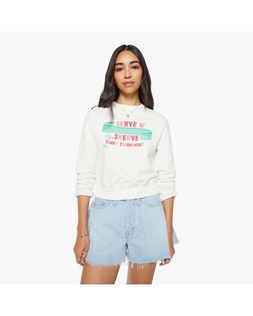 Mother White The Itty Concert Serve N' Swerve Shirt